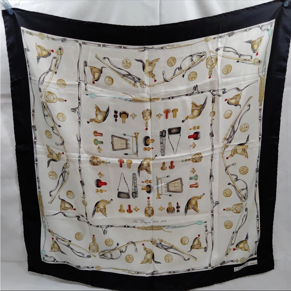CELINE Silk Scarf